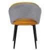 Купить Стул Bruno горчичный с жаккардом в интернет-магазине КупиКресла.ру