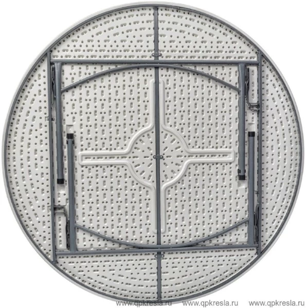 Стол складной круглый 180 Белый