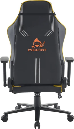 Кресла для геймеров - Геймерское кресло Everprof Rapid (Рапид) Экокожа Желтый