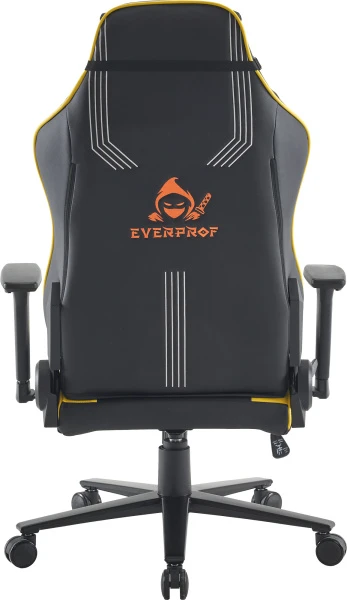 Геймерское кресло Everprof Rapid (Рапид) Экокожа Желтый | Купить в КупиКресла.ру