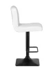 Купить Стул барный DOBRIN LEO, белое букле по выгодной цене для кафе, ресторанов и кухни
