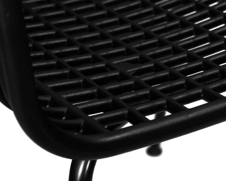 Купить Набор 4 шт Стул обеденный DOBRIN ROSS, черный (B-03) без подушки в интернет-магазине КупиКресла.ру