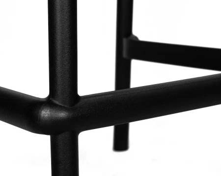 Купить Набор 4 шт Стул полубарный DOBRIN NESSA, черный (B-03) в интернет-магазине КупиКресла.ру