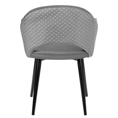 Купить Стул Bruno серый с жаккардом в интернет-магазине КупиКресла.ру
