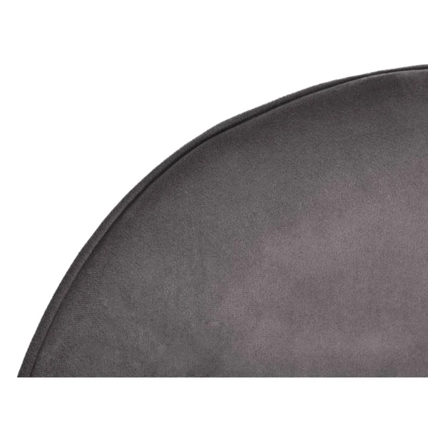 Купить Стул Frida тёмно-серый велюр по низкой цене