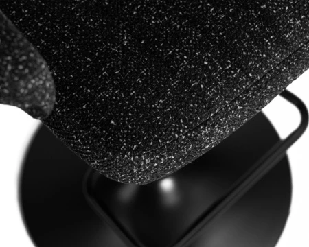 Купить Набор 2 шт Стул барный DOBRIN CHARLY BLACK, черный твид (LEO18) в интернет-магазине КупиКресла.ру