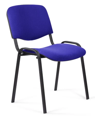Офисный стул ИЗО черный (ISO black) Nowystyl ( C - Ткань CAGLIARI,  C 6 синий )