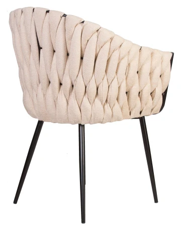 Купить Набор 2 шт Стул обеденный DOBRIN MATILDA, бежевая ткань (LAR 275-1) в интернет-магазине КупиКресла.ру