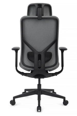 Эргономичные кресла - Кресло Antler EAN-001A Черный пластик/Черный