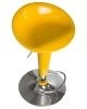 Стул барный BOMBA (жёлтый)