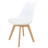 Купить Комплект из 4-х стульев Eames Bon белый в интернет-магазине КупиКресла.ру