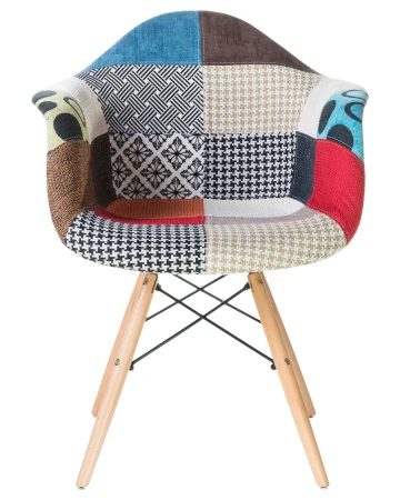 Купить Стул обеденный DOBRIN DAW PATCHWORK, цвет сиденья мозаика по низкой цене