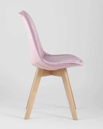 Купить Стул FRANKFURT велюр розовый по низкой цене