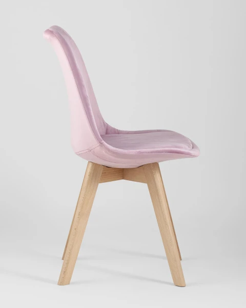 Купить Стул FRANKFURT велюр розовый по низкой цене