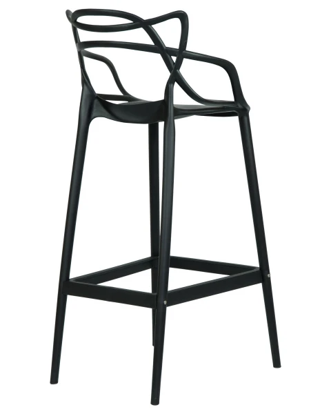 Купить Набор 4 шт Стул барный DOBRIN MASTERS BAR, чёрный (B-03) по низкой цене
