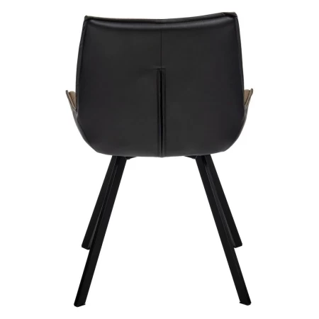 Купить Стул Soft светло-коричневый с чёрным, рогожка в интернет-магазине КупиКресла.ру