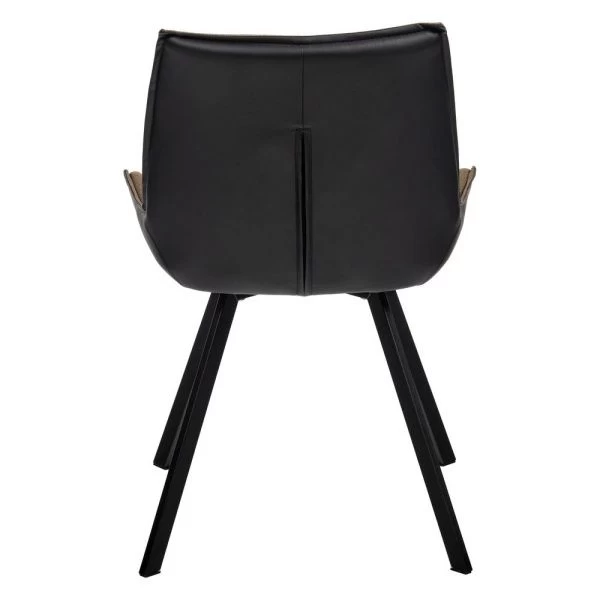 Купить Стул Soft светло-коричневый с чёрным, рогожка по низкой цене