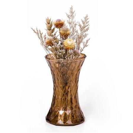 Купить Стул-пуф Stone прозрачный янтарный в интернет-магазине КупиКресла.ру