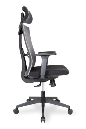 Эргономичное кресло оператора College CLG-428 MBN-A Grey