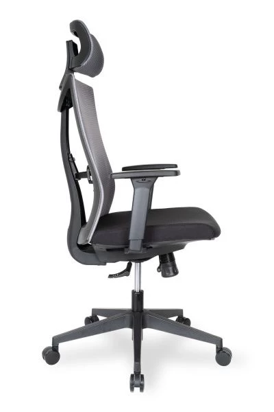 Эргономичное кресло оператора College CLG-428 MBN-A Grey