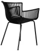 Купить Набор 4 шт Стул обеденный DOBRIN ROSS, черный (B-03) без подушки в интернет-магазине КупиКресла.ру
