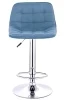 Купить Барный стул Everprof Cooper Ткань Голубой по выгодной цене для кафе, ресторанов и кухни