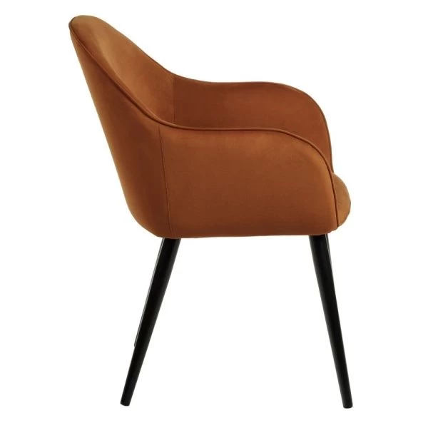 Купить Стул Frida терракотовый велюр по низкой цене