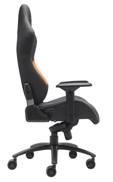 Геймерское кресло Everprof Jaguar (Ягуар) Экокожа Оранжевый | Купить в КупиКресла.ру