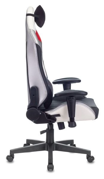 Кресло игровое Zombie HERO QUEEN PRO черный/белый искусственная кожа с подголов. крестовина пластик | Купить в КупиКресла.ру