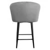 Купить Стул полубарный Paola темно-серый по выгодной цене для кафе, ресторанов и кухни