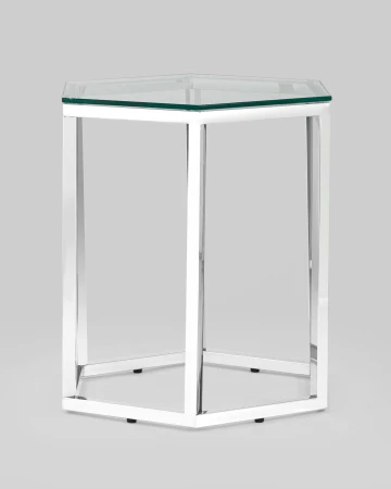 Купить Журнальный стол ГЕКС серебро по низкой цене