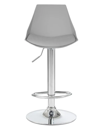 Купить Стул барный DOBRIN ROCKY, серый по выгодной цене для кафе, ресторанов и кухни