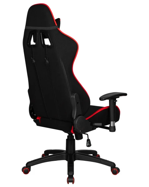 Кресло игровое DOBRIN DALLAS, черно-красная ткань | Купить в КупиКресла.ру