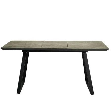 Купить Стол Stockholm раскладной 120-160х80х75см, серый дуб по низкой цене