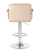 Купить Набор 2 шт Стул барный DOBRIN KRUGER ARM, бежевый велюр (MJ9-10) в интернет-магазине КупиКресла.ру
