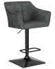 Стул барный DOBRIN RALF, серый твид (LEO11)