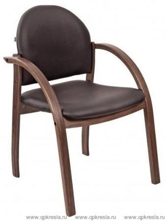 Офисный стул Джуно (Экокожа, Черный)