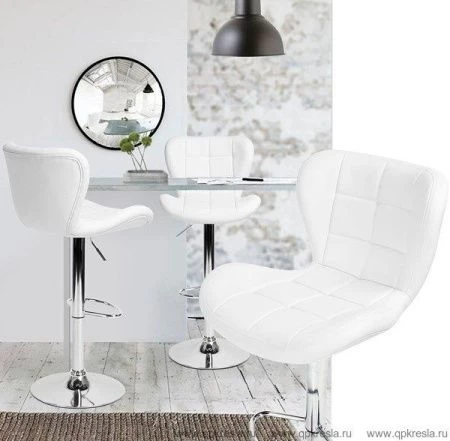 Барный стул PORSCHE (Порше) Экокожа Черный