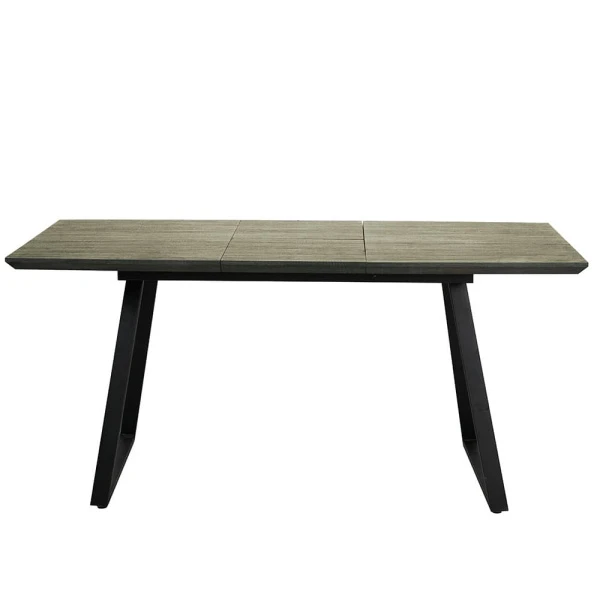 Купить Стол Stockholm раскладной 120-160х80х75см, серый дуб по низкой цене