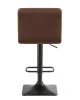 Купить Набор 2 шт Стул барный DOBRIN DOMINIC, шоколадный велюр (MJ9-111) в интернет-магазине КупиКресла.ру