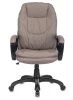 Кресла руководителя - Кресло руководителя Бюрократ CH-868N серый эко.кожа крестовина пластик