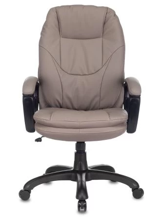Кресла руководителя - Кресло руководителя Бюрократ CH-868N серый эко.кожа крестовина пластик