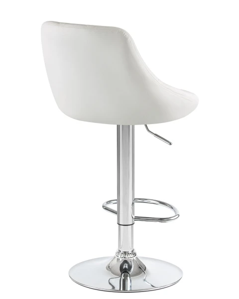 Купить Набор 2 шт Стул барный DOBRIN LOGAN, белый по низкой цене