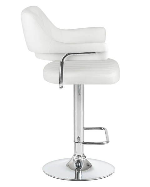 Стул барный DOBRIN CHARLY, белый для кафе, ресторанов и кухни