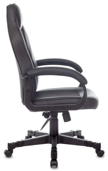 Кресло игровое Zombie Game 17 черный текстиль/эко.кожа крестов. пластик | Купить в КупиКресла.ру