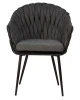 Купить Набор 2 шт Стул обеденный DOBRIN MATILDA, графитовая ткань (LAR-275-21) в интернет-магазине КупиКресла.ру