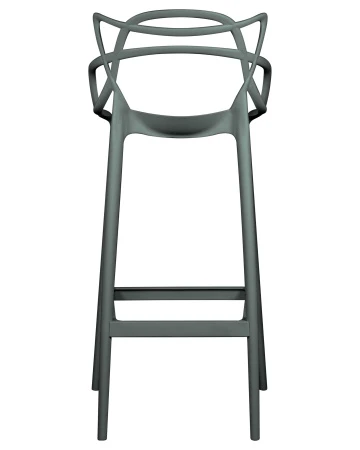 Купить Стул барный DOBRIN MASTERS BAR, тёмно-серый (GR-04) по выгодной цене для кафе, ресторанов и кухни