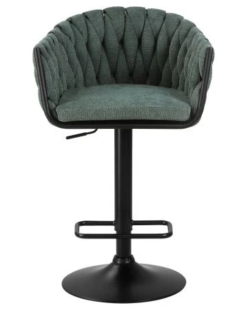 Стул барный LEON (зеленая ткань (LAR 275-23))