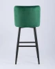 Купить Стул барный Ститч велюр изумрудный по выгодной цене для кафе, ресторанов и кухни
