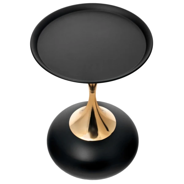 Купить Кофейный столик Angel 40x55см, чёрный, металл по низкой цене